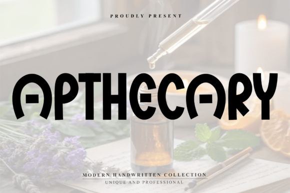 Apthecary Font: The Handwritten Typeface for Authentic Branding