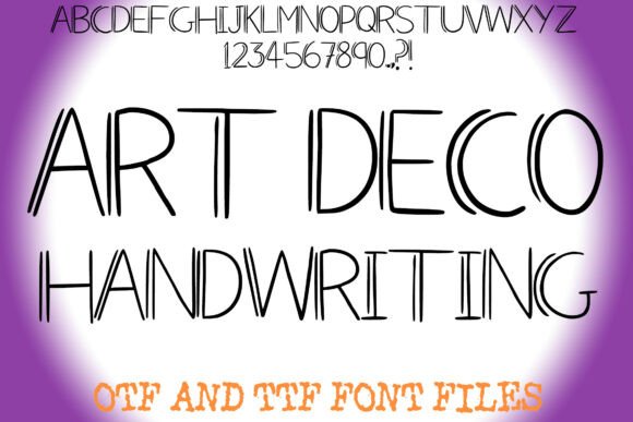 Art Deco Handwriting: The Premium Display Typeface for Modern Digital Brands