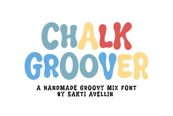 Chalk Groover: A Retro Display Font for Editorial Design