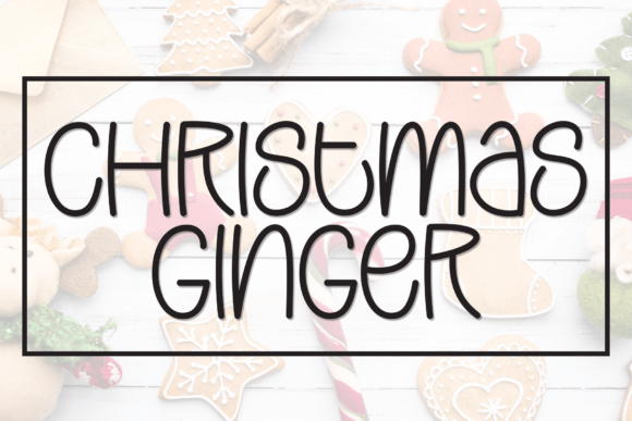 Christmas Ginger: A Handwritten Display Font for Modern Web Design