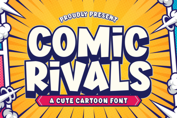 Comic Rivals: The Playful Display Typeface for Modern Campaigns