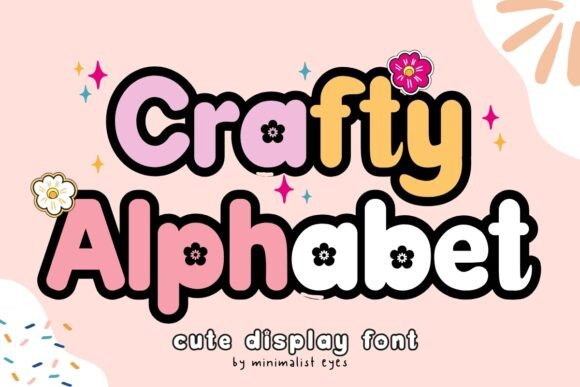 Crafty Alphabet: The Quirky Display Font for Memorable Branding