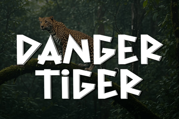 Danger Tiger: The Bold Typeface That Transforms Your Brand Identity
