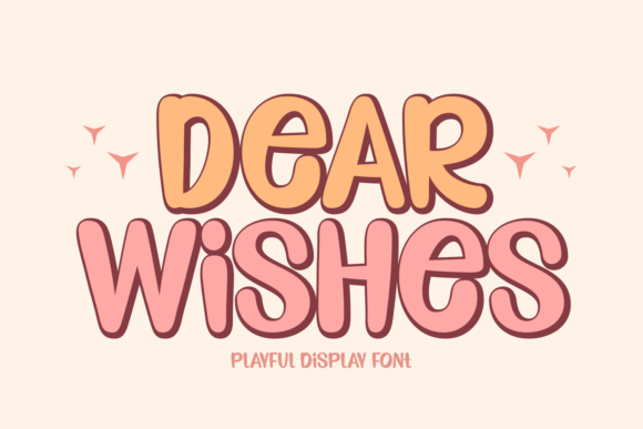 Dear Wishes: A Retro Display Typeface for Modern Editorial Design