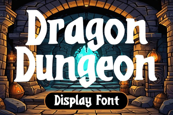 Dragon Dungeon: The Perfect Display Font for Fantasy Campaigns