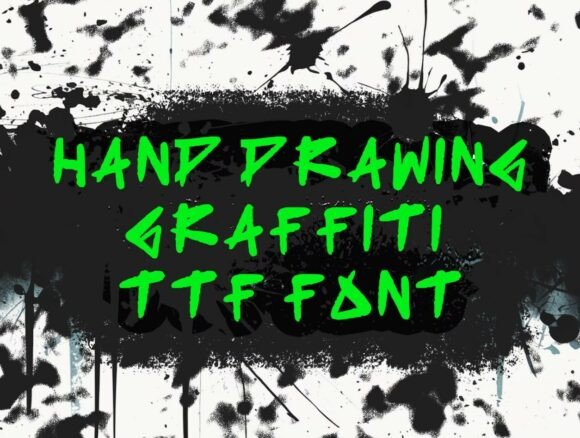 Hand Drawn Graffiti: A Creative Typeface for Street-Style Campaigns