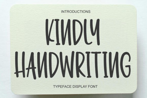 Kindly Handwriting: The Elegant Typeface for Modern Digital Brands