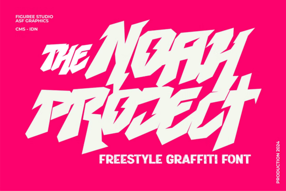 Noah Project: A Bold Display Font for Urban Branding