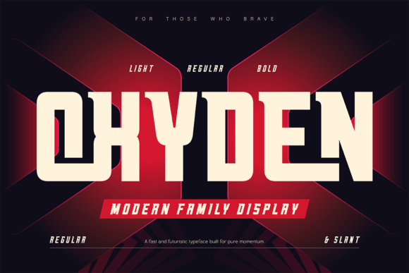 Oxyden: A Modern Display Typeface for Bold Business Branding