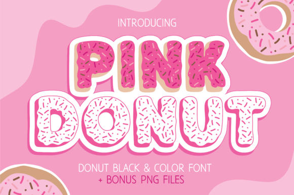 Pink Donut: The Playful Typeface for Campaigns That Pop