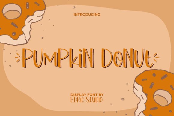 Pumpkin Donut: The Playful Typeface for Modern Editorial Design