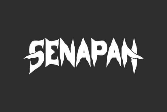 Senapan: The Fierce Display Typeface for Commanding Authority