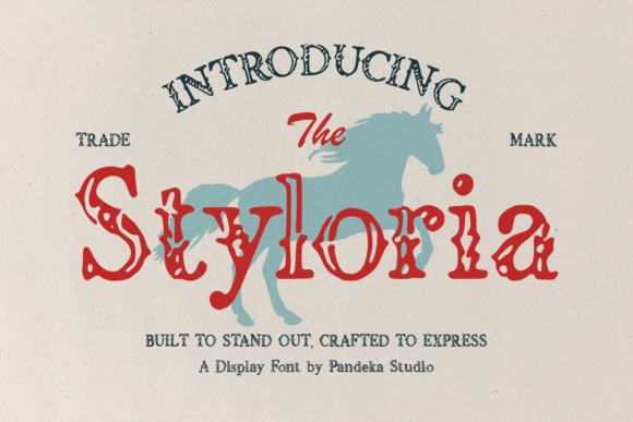Styloria: The Vintage Western Font for Bold Branding