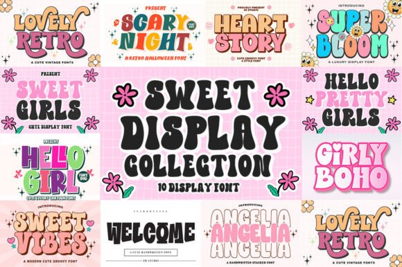 Sweet Display Collection: The Perfect Typeface for Modern Digital Brands