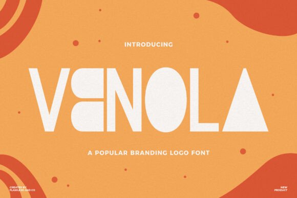 Venola: A Refined Display Typeface for Editorial Branding